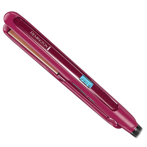 Plancha Alisadora Remington Triple Infusión Keratina, Argán y Macadamia